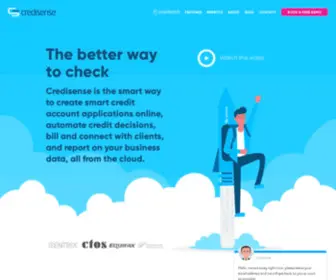 Credisense.co.nz(Credit Management) Screenshot