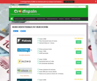 Credispain.com(Mejores) Screenshot