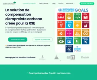 Credit-Carbon.com(Empreinte Carbone) Screenshot