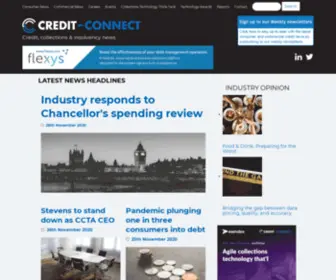 Credit-Connect.co.uk(Credit, collections & insolvency news) Screenshot