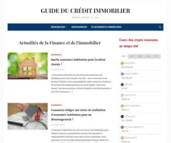 Credit-Immobilier.biz(Crédit) Screenshot