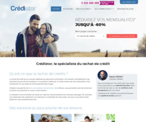 Credit-Stor.com(Rachat de credit en ligne) Screenshot