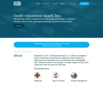 Creditadjustmentboard.com(Credit Adjustment Board) Screenshot