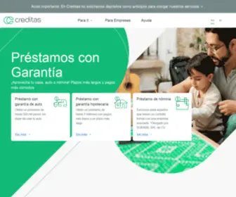 Creditas.mx(Créditos en línea con tasas bajas) Screenshot