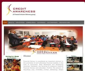 Creditawarenessnigeria.com(Credit Awareness Nigeria website) Screenshot