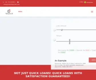 Creditbazzar.com(Payday Loans) Screenshot
