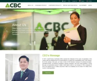 Creditbureaucambodia.com(Credit Bureau of Cambodia) Screenshot
