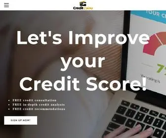 Creditcaine.com(Credit Caine) Screenshot