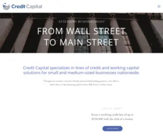 Creditcapinc.com(Credit Capital) Screenshot