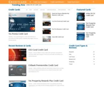 Creditcard.co.in(Credit Card India) Screenshot