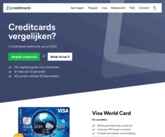 Creditcard.nl(Alle Creditcards Vergelijken) Screenshot