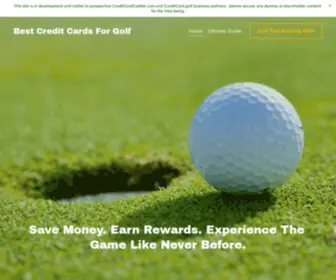 Creditcardcaddie.com(Best Credit Cards For Golf) Screenshot