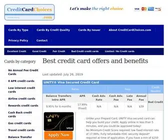 Creditcardchoices.com(Creditcardchoices) Screenshot