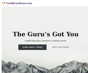 Creditcardguru.com(CreditCardGuru) Screenshot