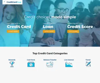 Creditcardsoup.com(Creditcardsoup) Screenshot