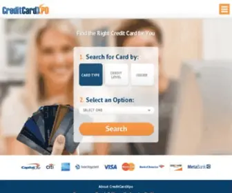 CreditcardXpo.com(Credit Card Offers) Screenshot