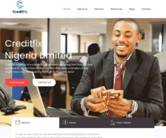 Creditfix.com.ng(Home) Screenshot