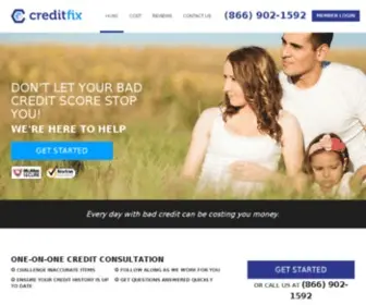 Creditfix.com(Creditfix) Screenshot