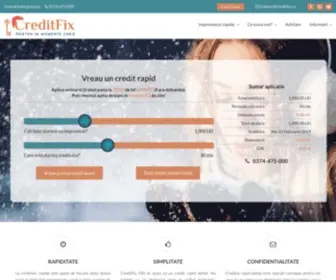 Creditfix.ro(Credit RAPID Online) Screenshot