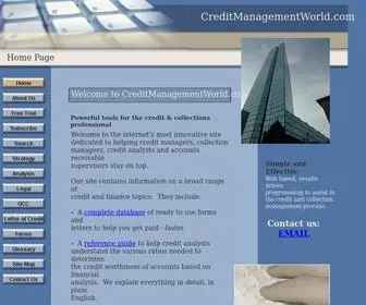 Creditmanagementworld.com(Creditmanagementworld) Screenshot