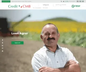 Credito.md(Credite în Moldova pentru business și afaceri în agricultură) Screenshot