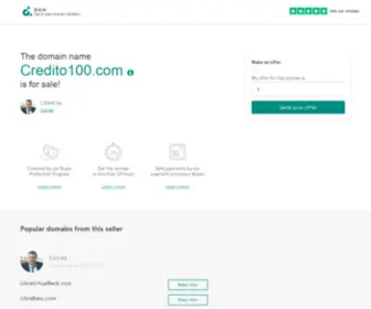 Credito100.com(Credito 100) Screenshot