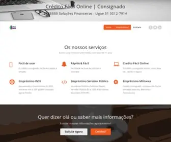 Creditofacilonline.com.br(Crédito) Screenshot