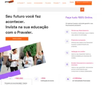 Creditopravaler.com.br(PRAVALER) Screenshot