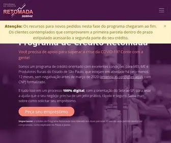 Creditoretomada.com.br(Crédito) Screenshot