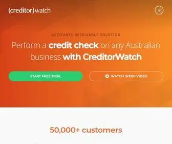 Creditorwatch.com.au(Creditorwatch) Screenshot