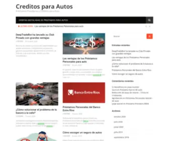 Creditosparaauto.com.ar(Creditos para Autos) Screenshot