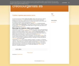 Creditourgentes.es(creditourgentes) Screenshot