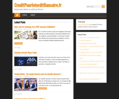 Creditpourinterditbancaire.fr(Astuces) Screenshot