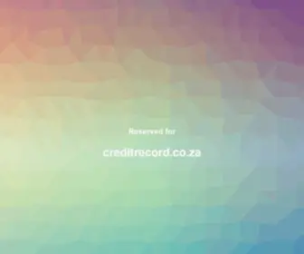 Creditrecord.co.za(Get your 3 in 1 consolidated credit report and credit score for just R80) Screenshot