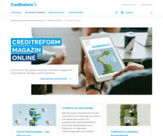 Creditreform-Magazin.de(Creditreform Online) Screenshot