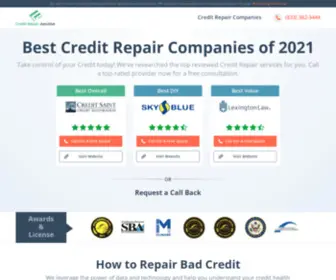 Creditrepairjunction.com(Credit Repair Services) Screenshot