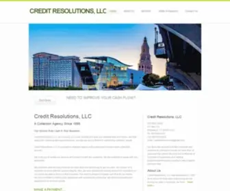 Creditresolutions.com(Credit Resolutions LLC) Screenshot