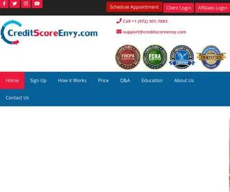 Creditscoreenvy.com(Credit Repair Services) Screenshot