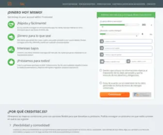 Creditsec.es(Préstamos rápidos de hasta 300 euros) Screenshot