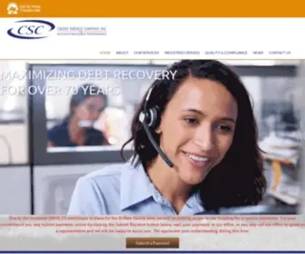 Creditservicecompany.com(Credit Service Company Inc) Screenshot