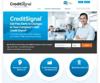 Creditsignal.com(CreditSignal®) Screenshot