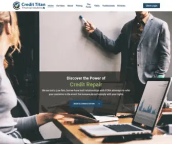 Credittitan.com(Credit Repair) Screenshot