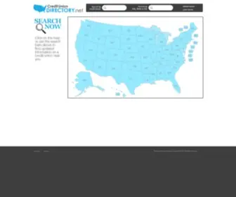 Credituniondirectory.net(Search CUs) Screenshot