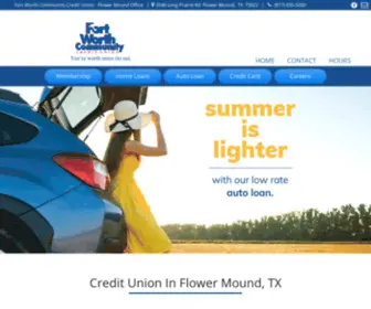 Creditunionflowermound.com(Credit union in Flower Mound) Screenshot