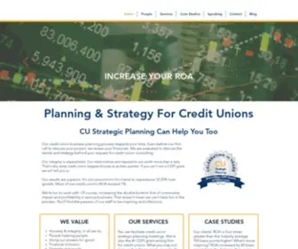 CreditunionstrategicPlanning.com(Credit Union Strategic Planning) Screenshot