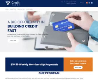 Creditvalue.ca(Build Credit Fast) Screenshot