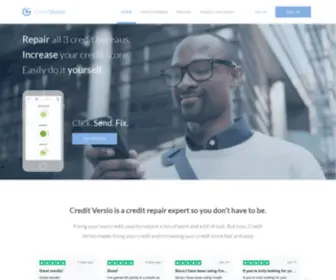 Creditversio.com(Credit Versio) Screenshot