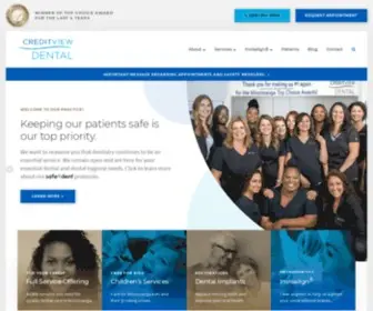 Creditviewdental.com(Creditview Dental in Mississauga) Screenshot