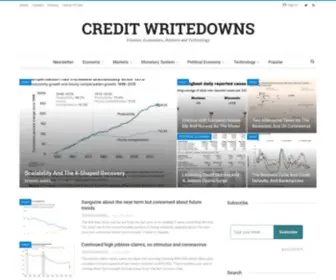 Creditwritedowns.com(Finance, Economics, and Markets) Screenshot