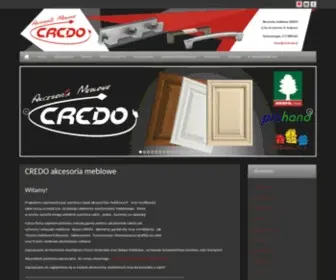 Credo-AM.pl(CREDO akcesoria meblowe) Screenshot